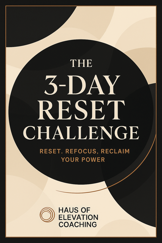 The 3-Day Reset: Regain Clarity, Recharge Energy, Reignite Vision