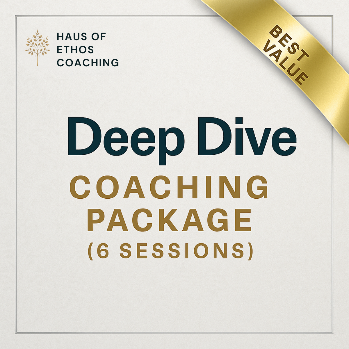 Deep Dive Coaching (6-Session Package)